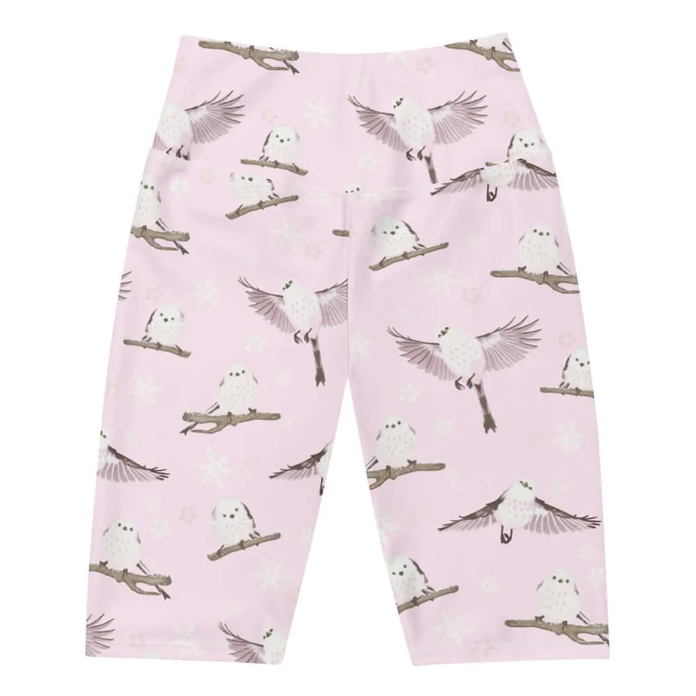 Snow Bird Biker Shorts