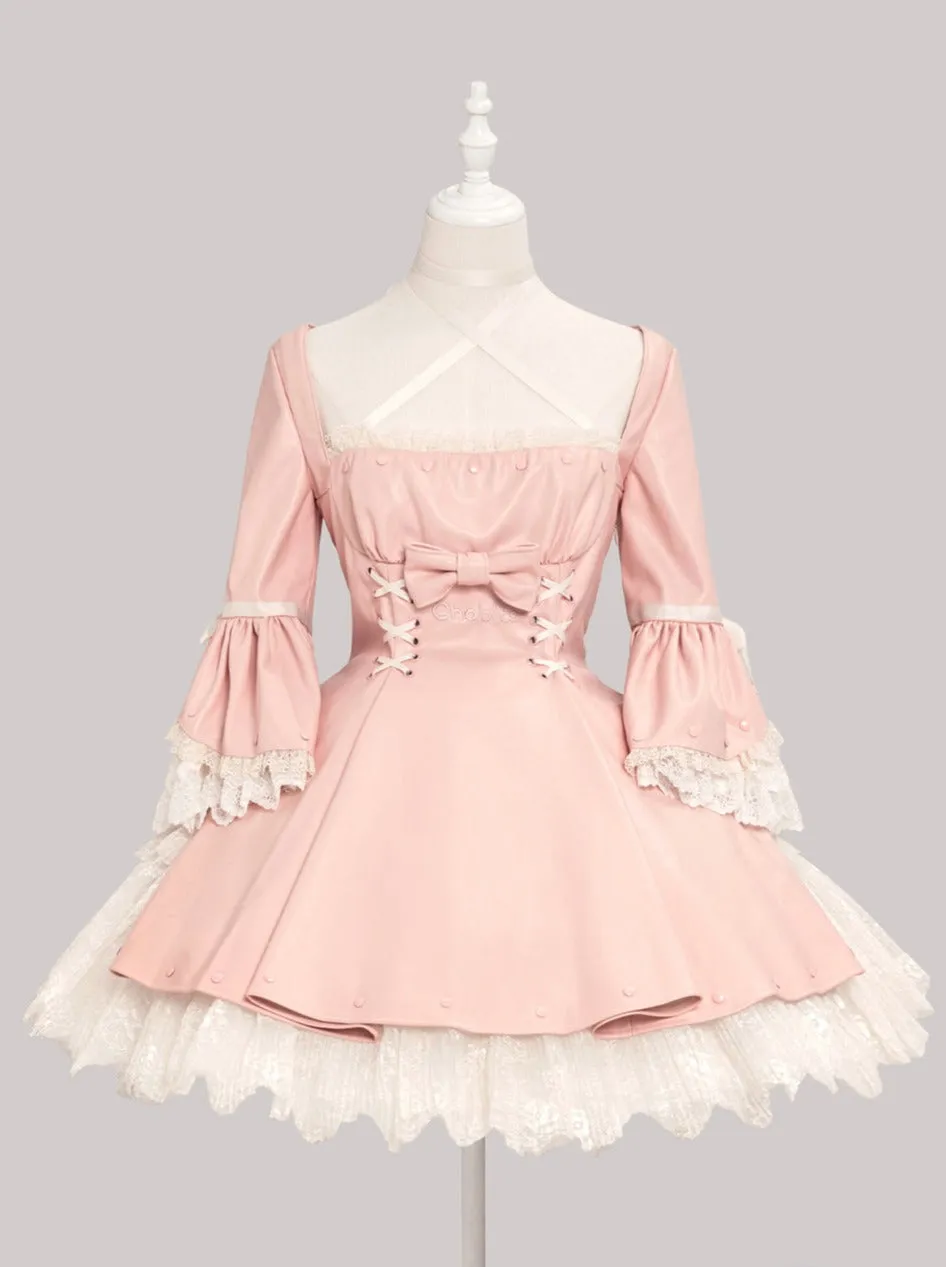 Sweet Girly Frill Dress   Hat