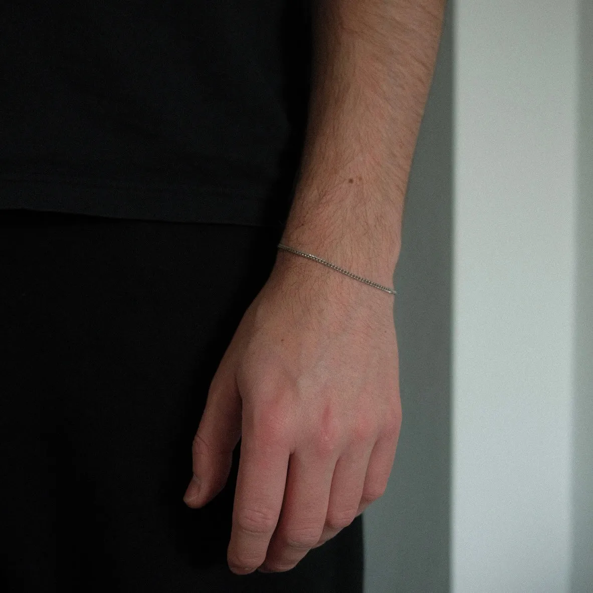 Thin Cuban Bracelet
