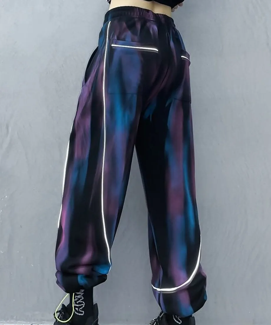 Tie-dye Drawstring Pants