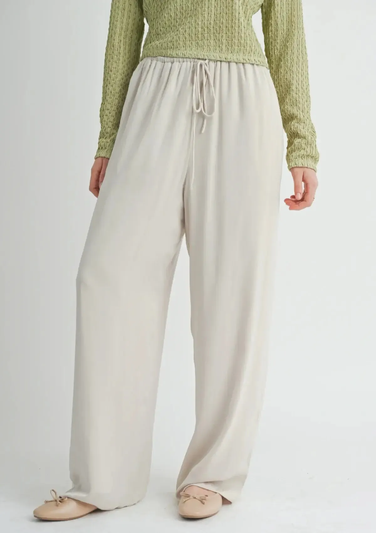Write Poetry Pant - Oyster