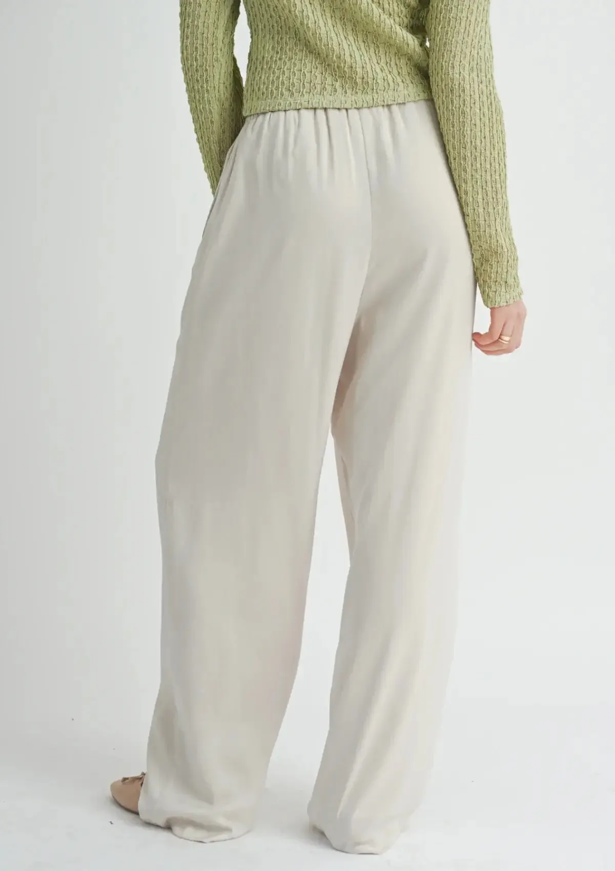 Write Poetry Pant - Oyster